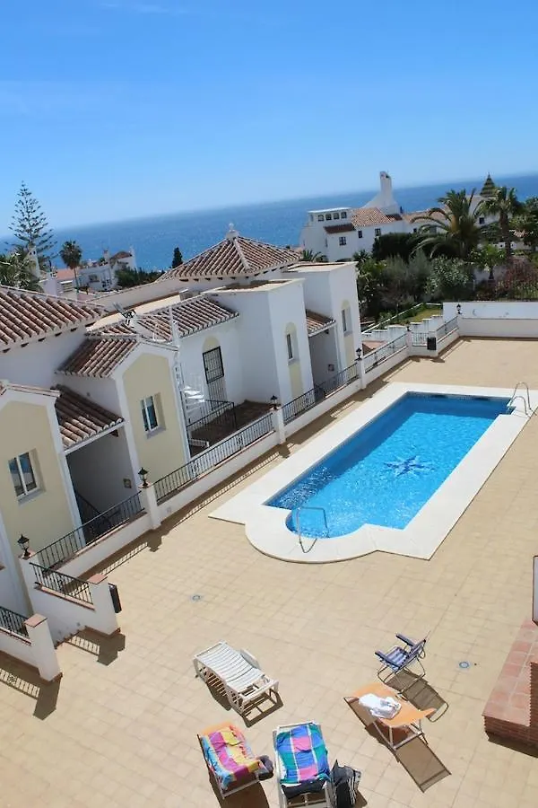 Burriana Beach, Pool, Big Terrace, Superb Seaviews Nerja Lägenhet
